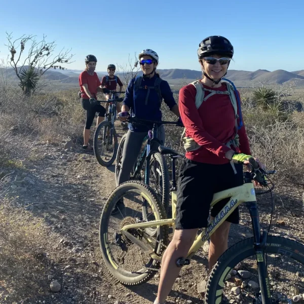 ladies riding in the baja